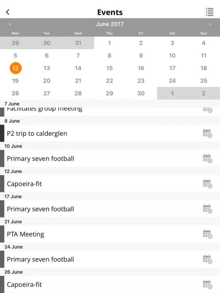 Capturas de pantalla de Castle Rise Primary School iPad 