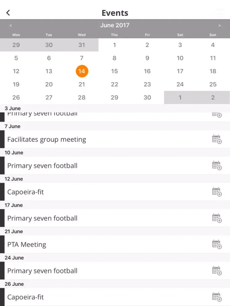 Ảnh chụp màn hình của Larkspring School iPad 