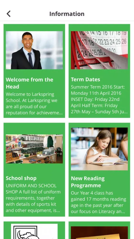 Ảnh chụp màn hình của Larkspring School
