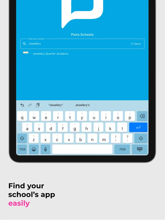 Screenshot di Piota Schools iPad 