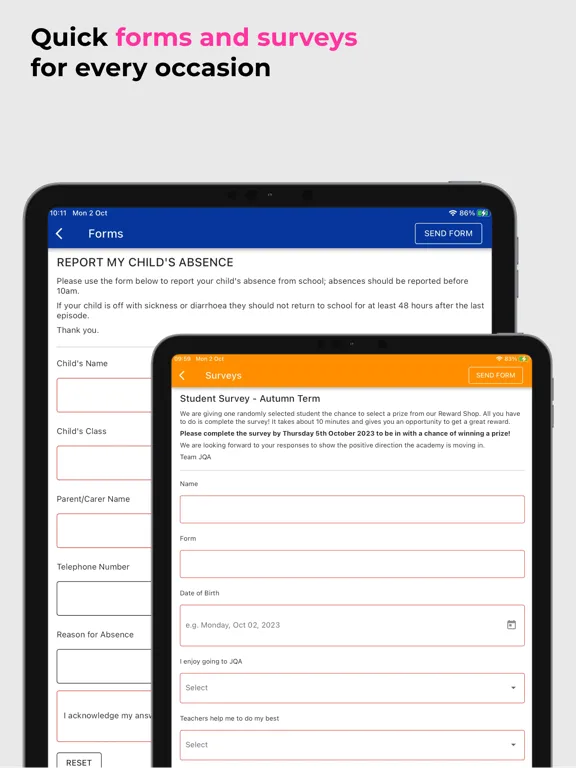 Screenshot di Piota Schools iPad 