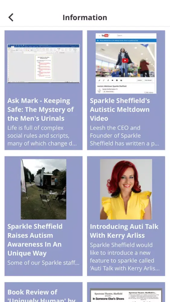 Captures d'écran de Sparkle Sheffield