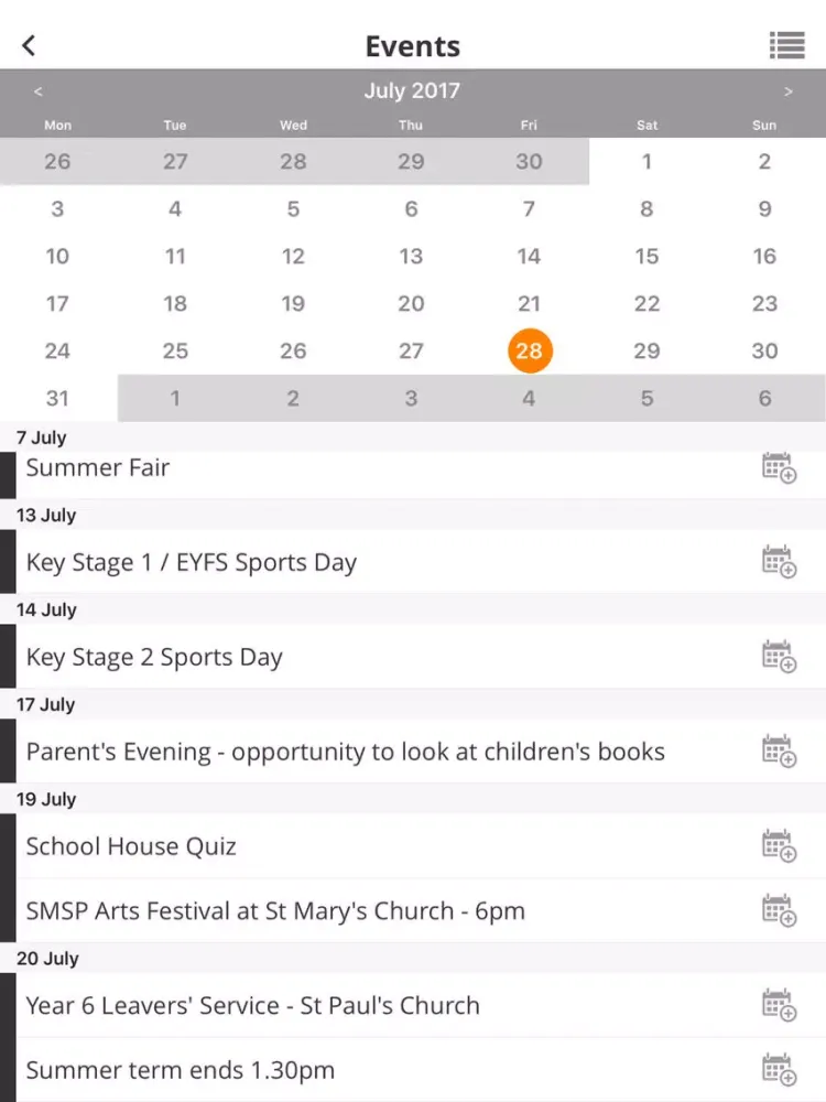 St Mary & St Paul's CE Primary iPad  سکرین شاٹس