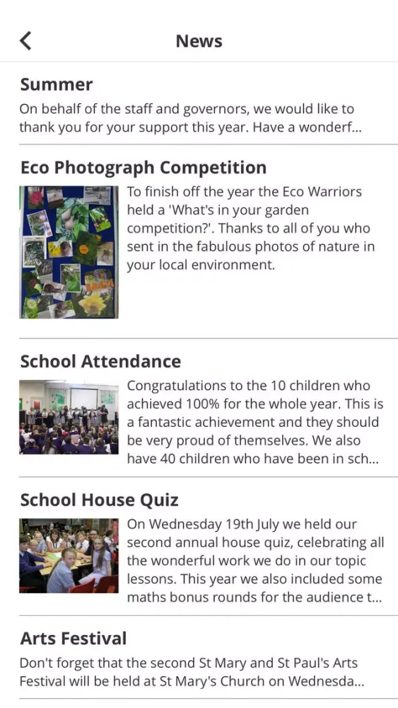 St Mary & St Paul's CE Primary سکرین شاٹس