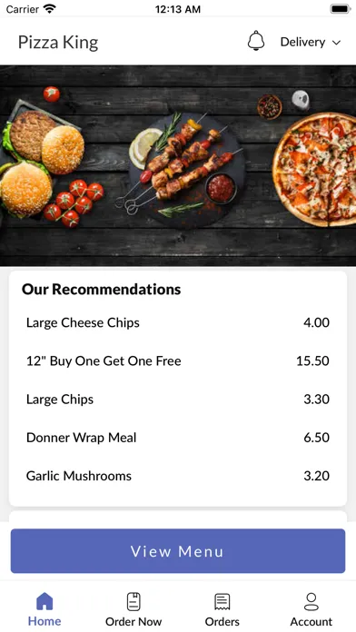 Pizza King. स्क्रीनशॉट