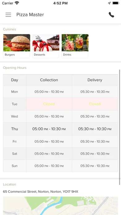 Pizza Master. Screenshots