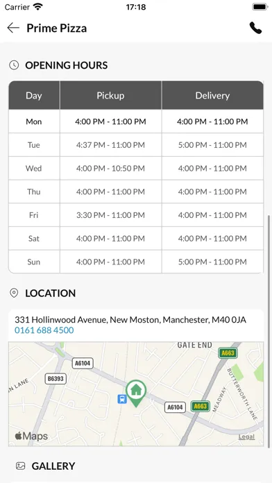 Prime Pizza - New Moston应用截图