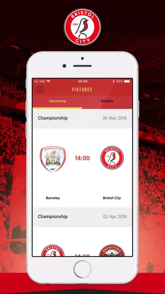 Bristol City - Official App स्क्रीनशॉट
