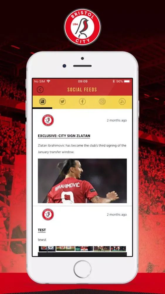 Bristol City - Official App स्क्रीनशॉट