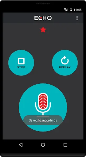 ภาพหน้าจอของ Echo