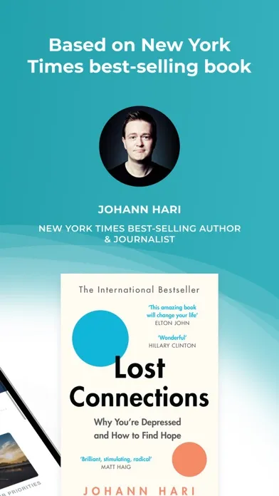 Ảnh chụp màn hình của Lost Connections App