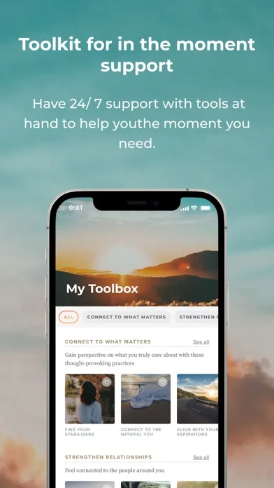 Ảnh chụp màn hình của Lost Connections App