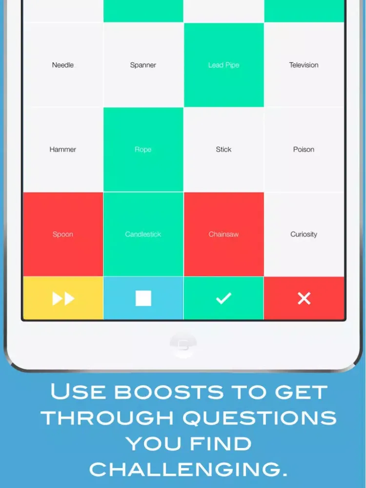 Ảnh chụp màn hình của Quizzolve iPad 