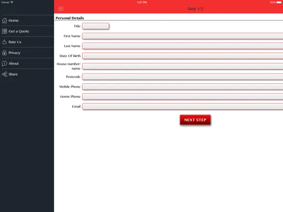 Compare Motor Trade Insurance iPad  স্ক্রিনশট
