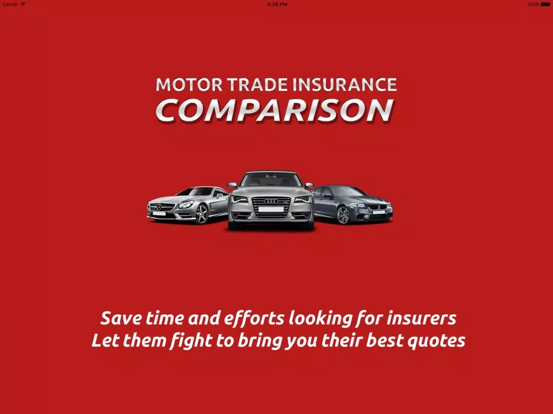 Скриншоты Motor Trade Insurance Compare iPad 