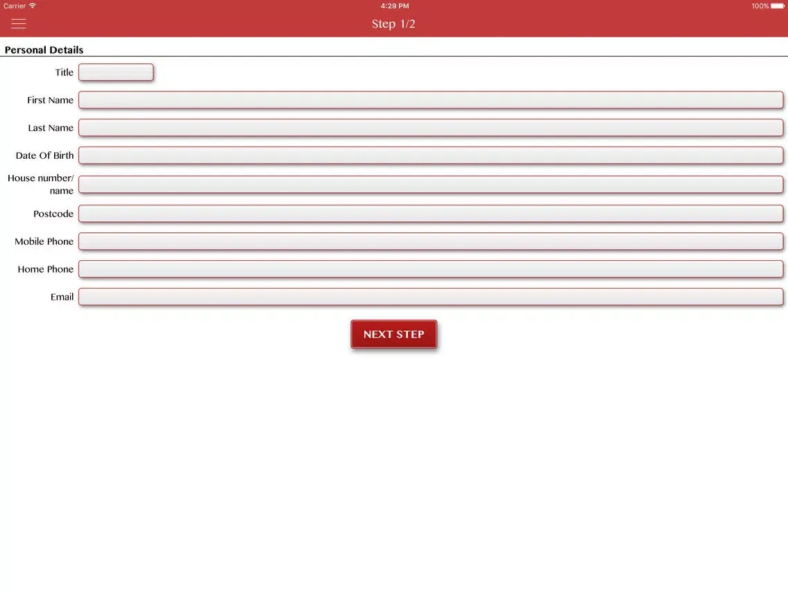 Скриншоты Motor Trade Insurance Compare iPad 
