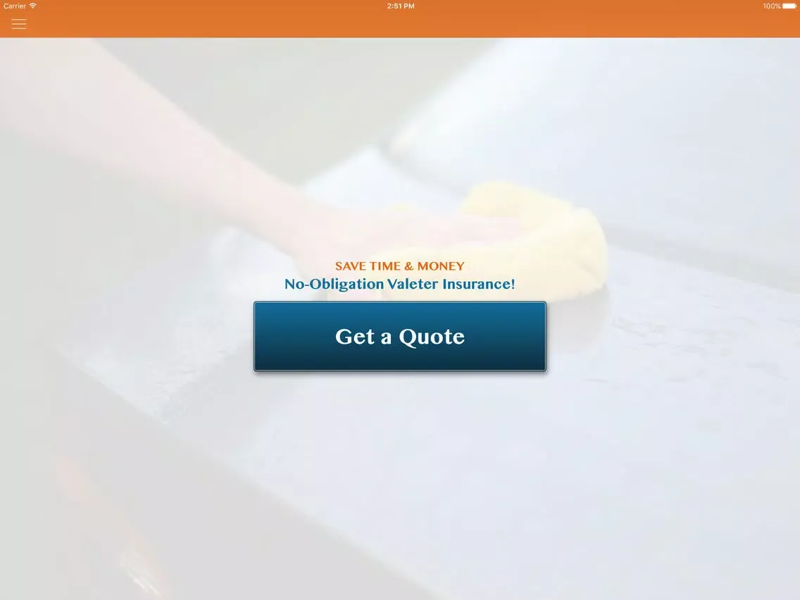 تصاویر Valeter Insurance UK iPad 