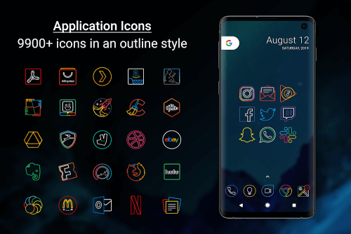 Outline Icons - Icon Pack-screenshot-2