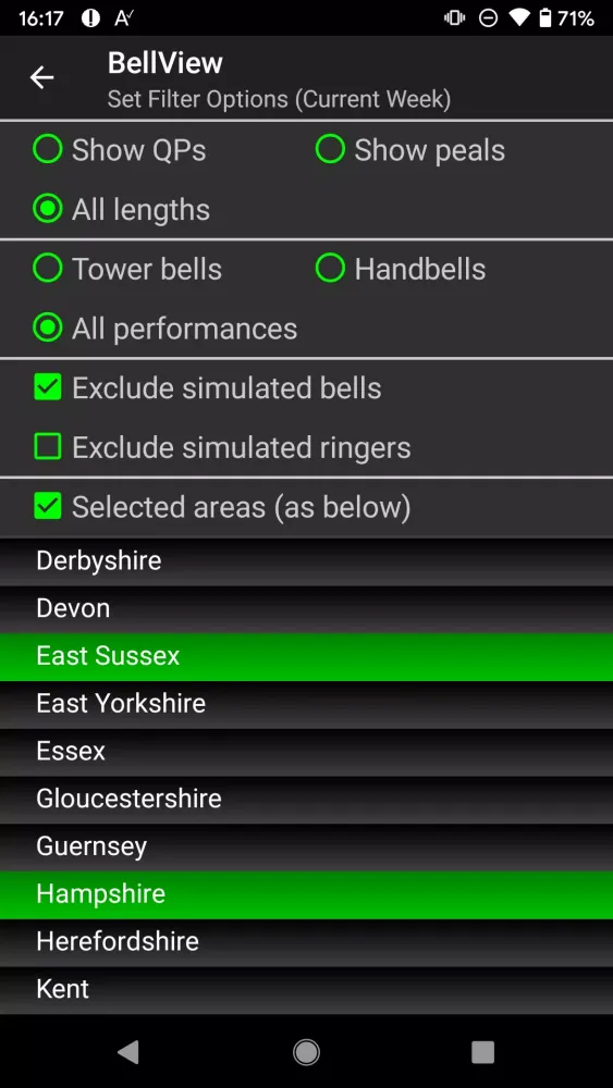 BellView Screenshots