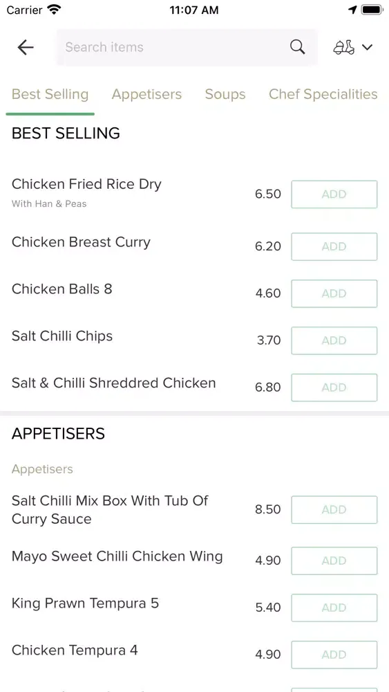 Captures d'écran de The Regent Chinese Take Away