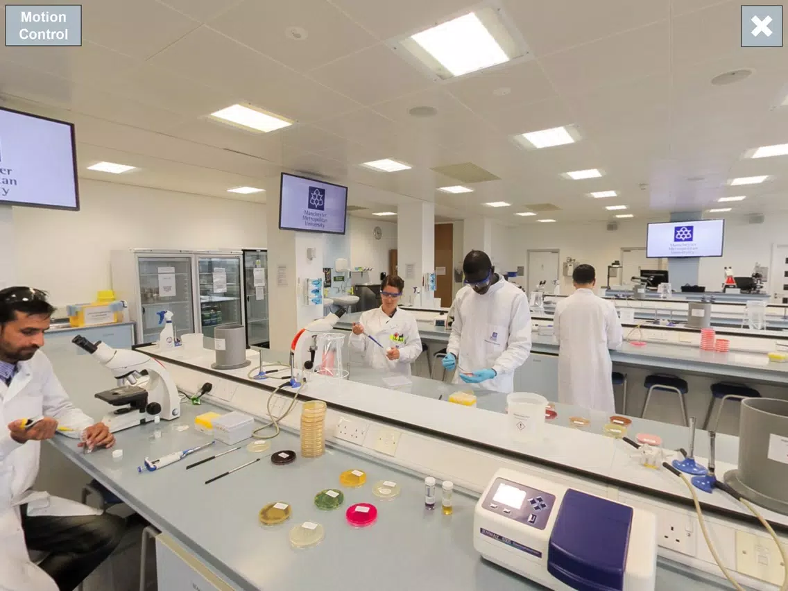 Manchester Metropolitan University – 360° Tour iPad  سکرین شاٹس