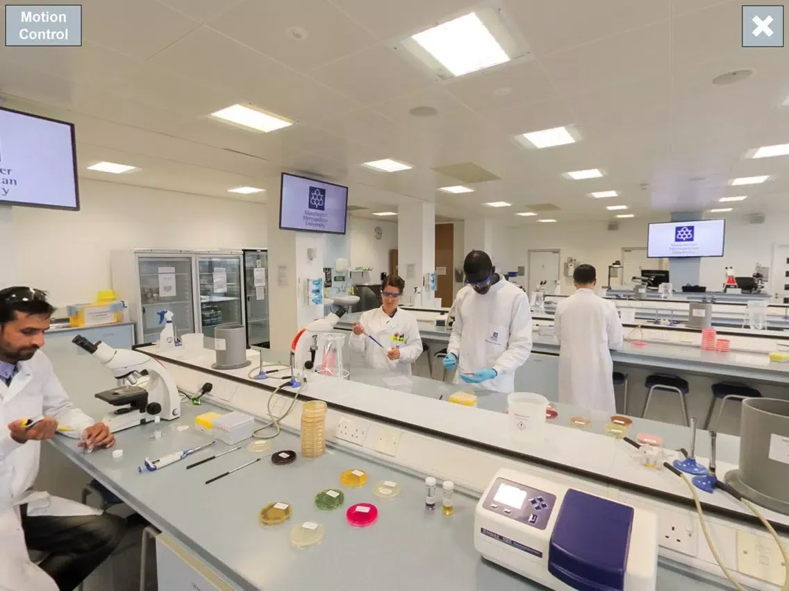 Manchester Metropolitan University – 360° Tour iPad  스크린샷