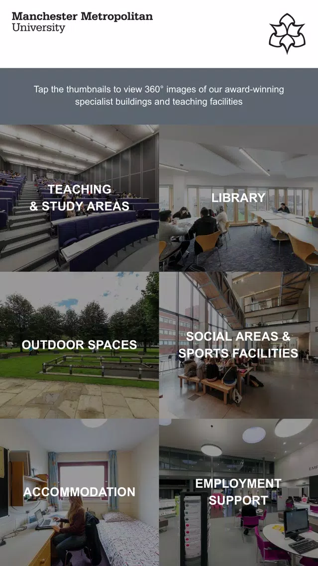 Manchester Metropolitan University – 360° Tour سکرین شاٹس