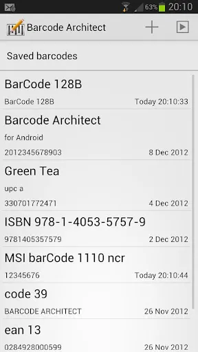 Barcode Architect應用截圖