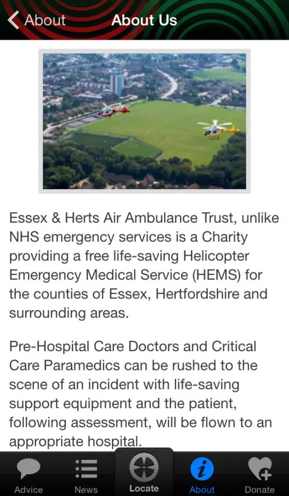 Essex & Herts Air Ambulance স্ক্রিনশট