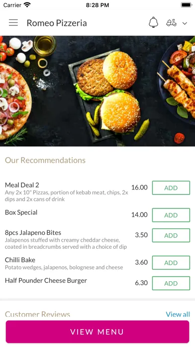 Romeo Pizzeria Hartlepool应用截图