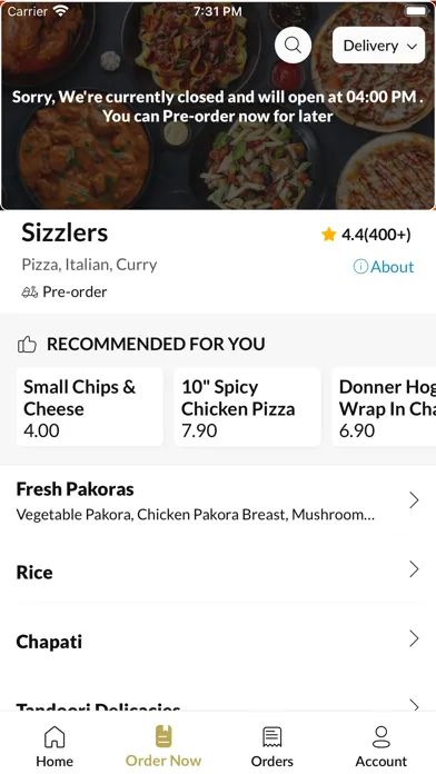 Screenshot di Sizzlers Boness