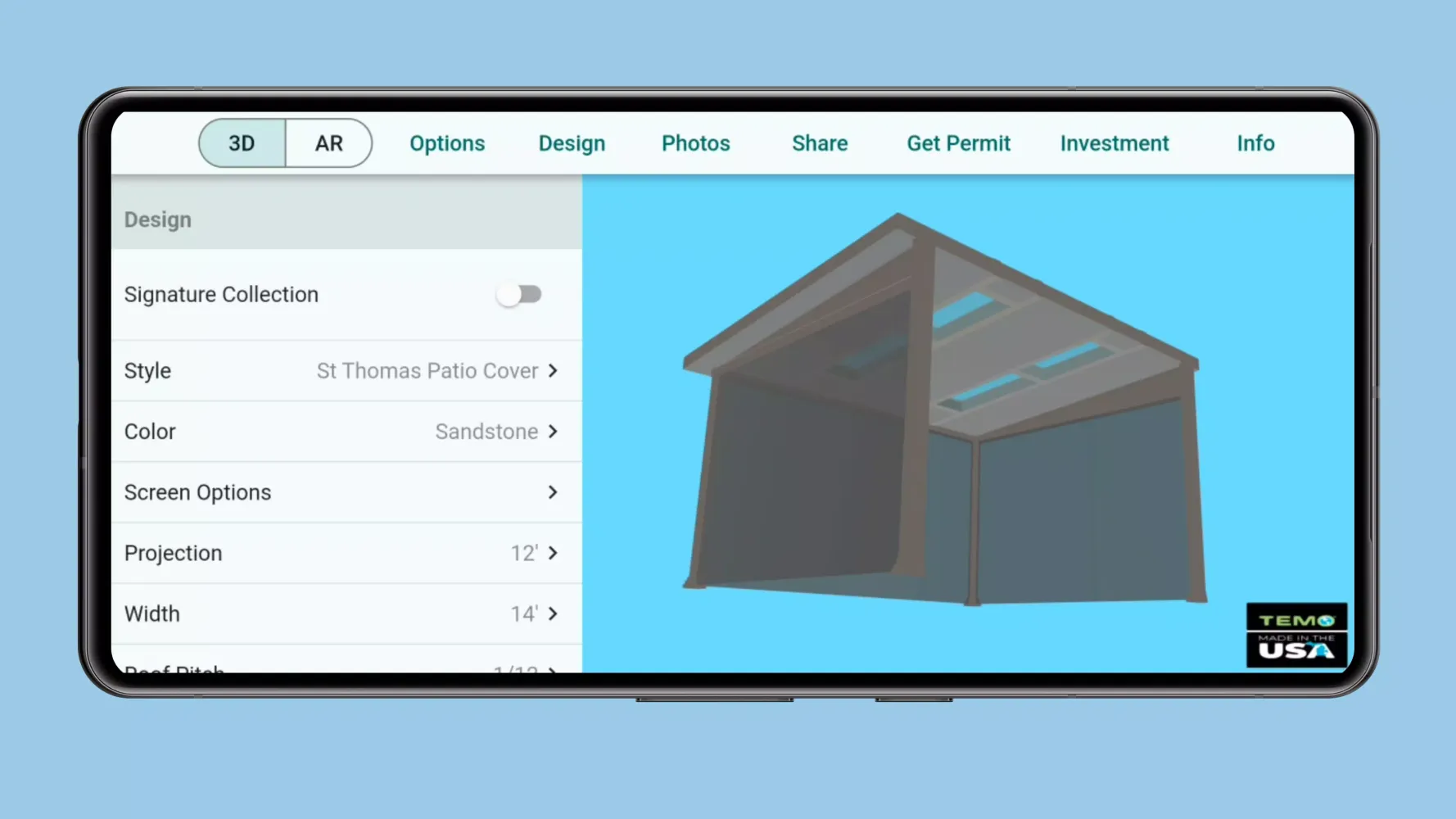 Capturas de pantalla de TEMO Design Studio