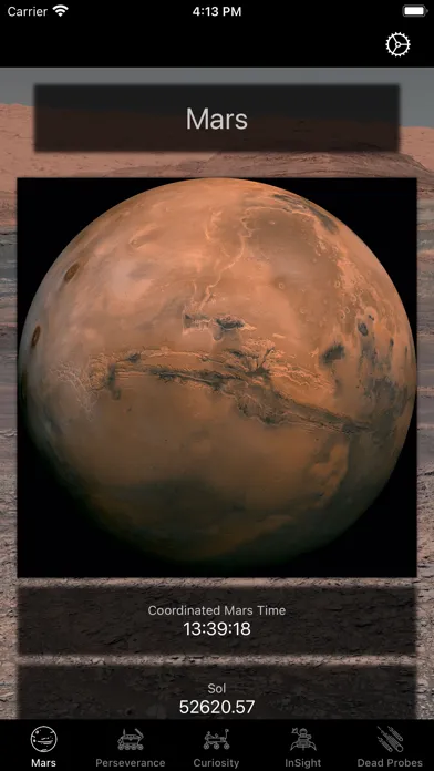 Скриншоты Mars Watch