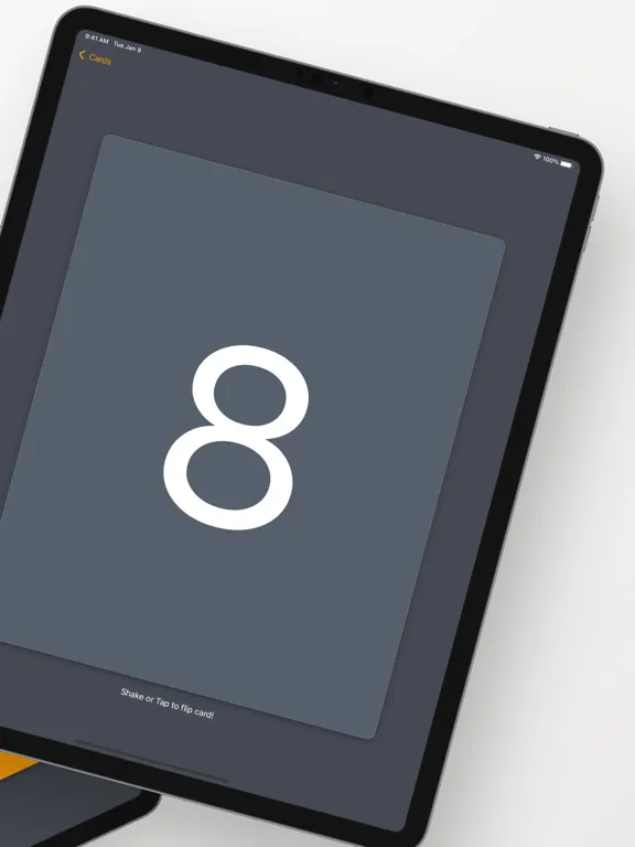 Screenshot di Agile Planning Poker iPad 