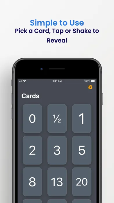 Screenshot di Agile Planning Poker