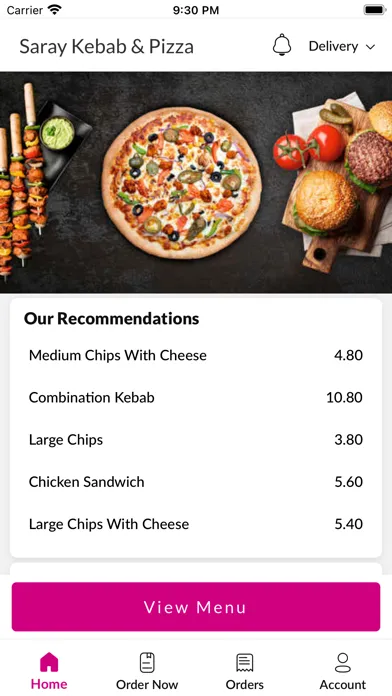 Скриншоты Saray Kebab & Pizza
