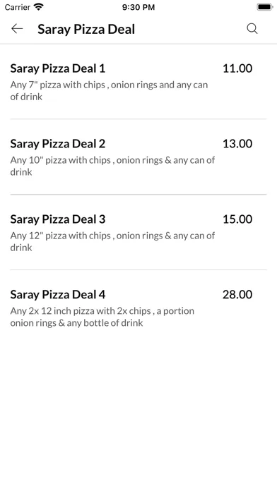 Скриншоты Saray Kebab & Pizza