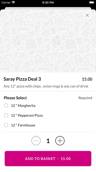 Скриншоты Saray Kebab & Pizza