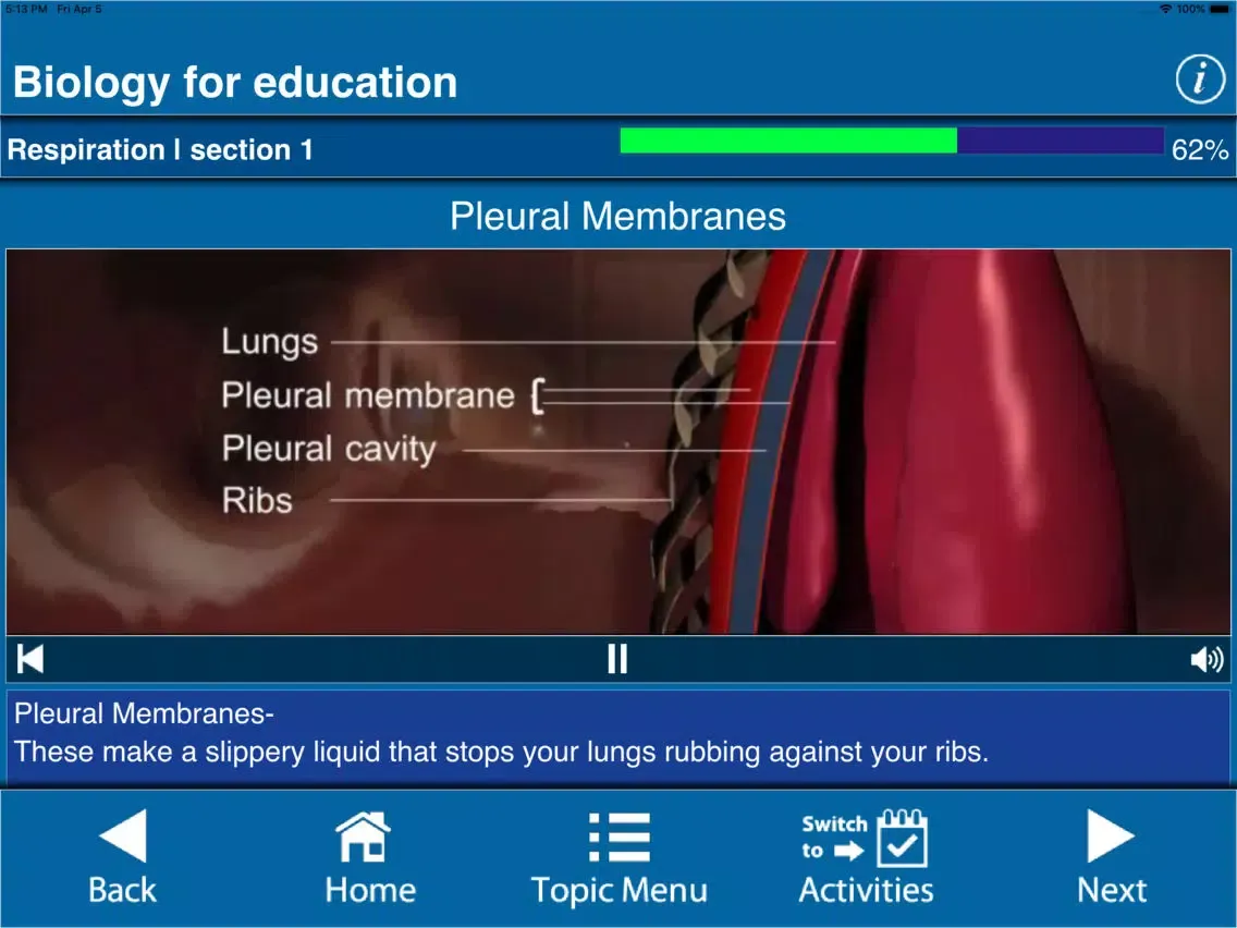 Capturas de pantalla de Biology - For Education iPad 