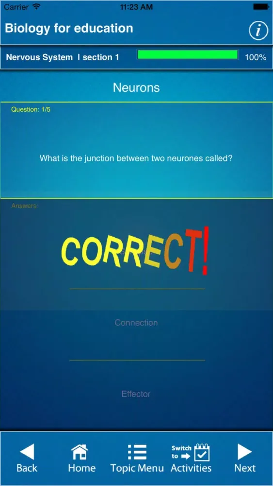 Capturas de pantalla de Biology - For Education