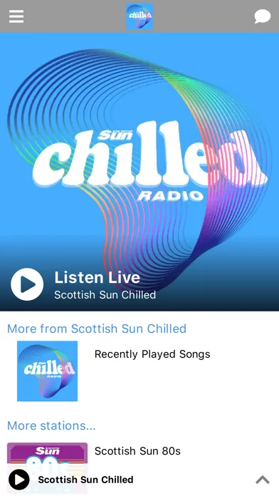 Scottish Sun Radio Screenshots