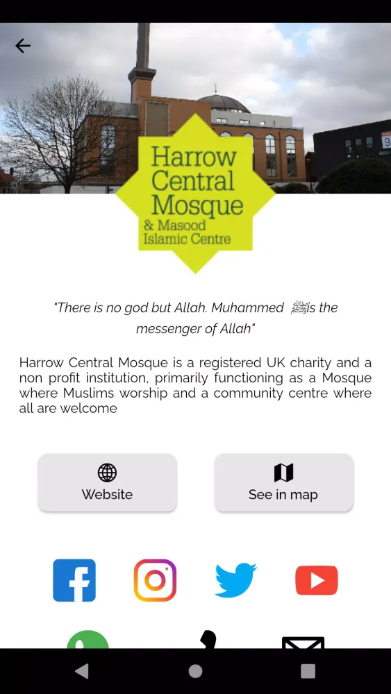 Harrow Central Mosque Screenshots
