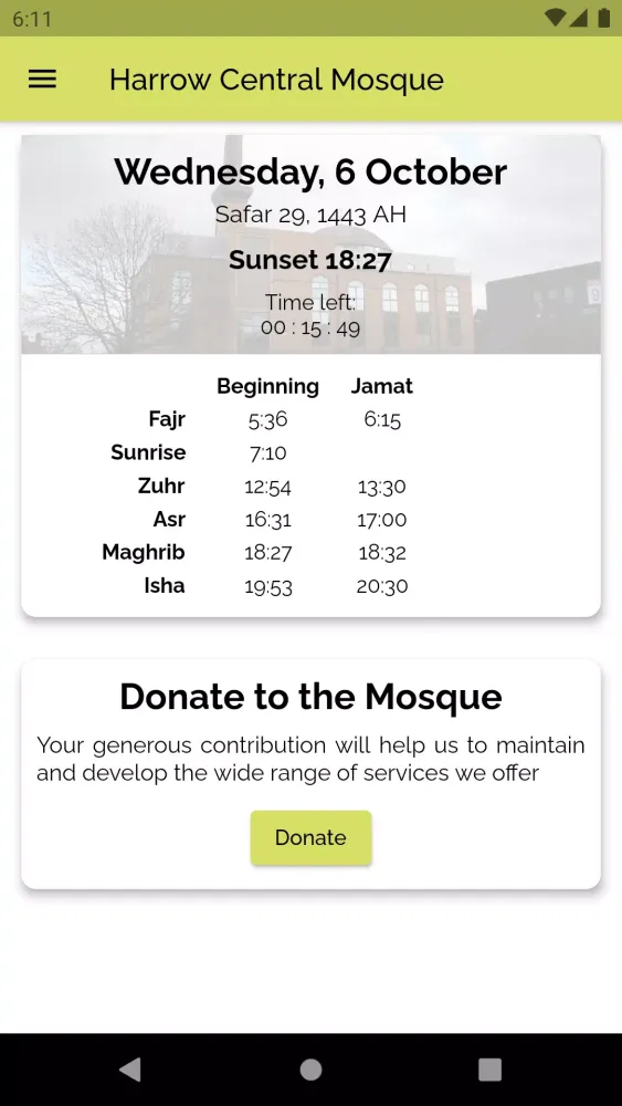 Harrow Central Mosque Screenshots