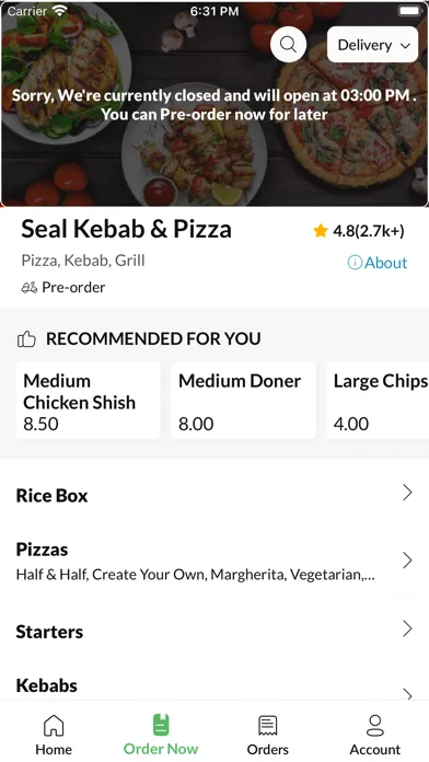 Seal Kebab and Pizza Screenshots