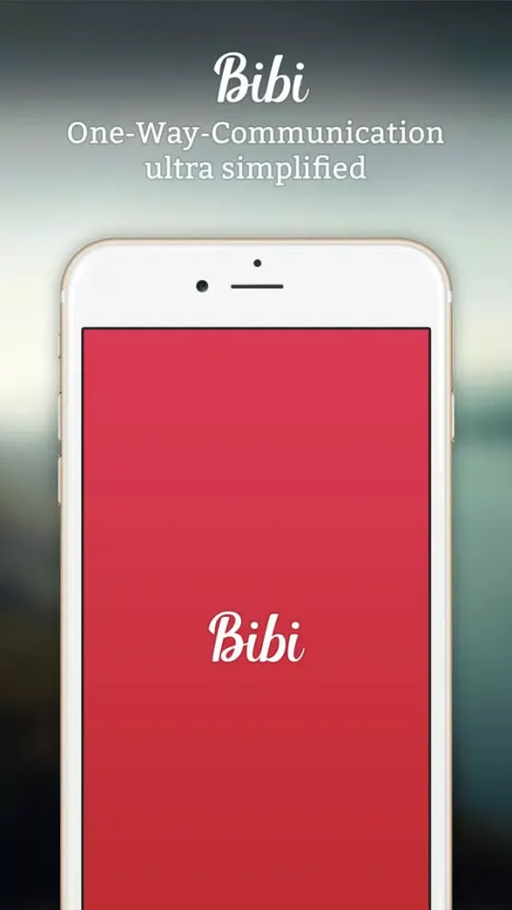 Zrzuty ekranu Bibi - One Way Messaging