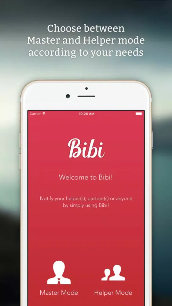 Zrzuty ekranu Bibi - One Way Messaging