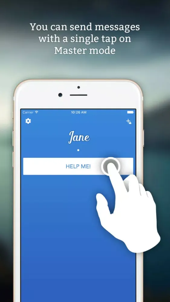 Zrzuty ekranu Bibi - One Way Messaging