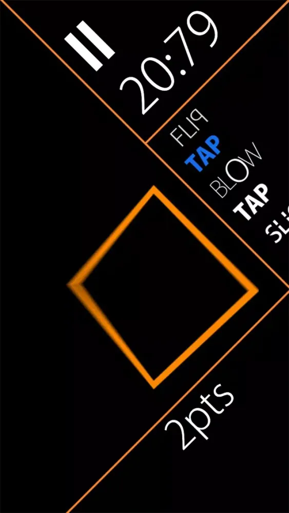 Ảnh chụp màn hình của 30 Secs - Tap, Slice, Flip, Shake, Blow: How fast are you?