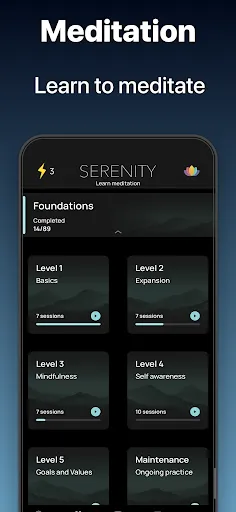 Serenity: Guided Meditation应用截图