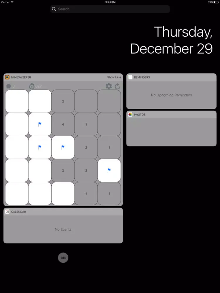 Minesweeper - Widget Edition iPad  Screenshots